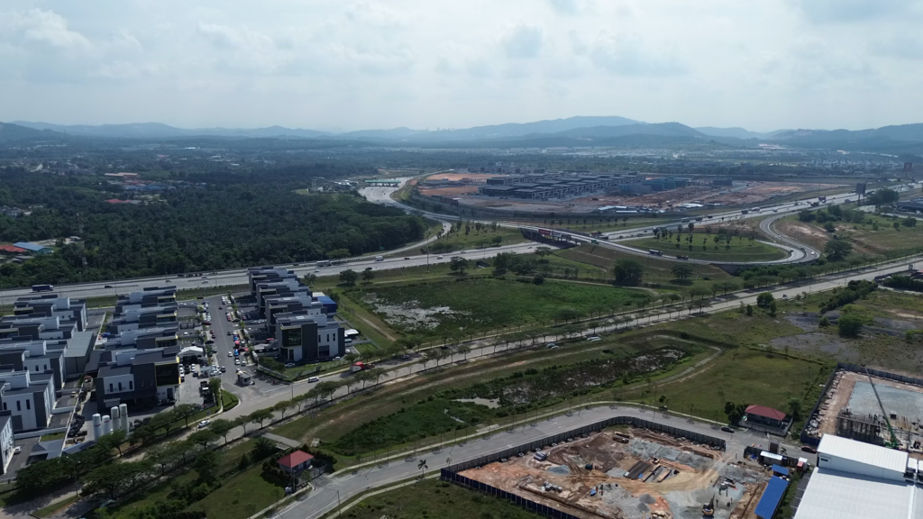 Aerial view of Bandar Serenia, Sepang