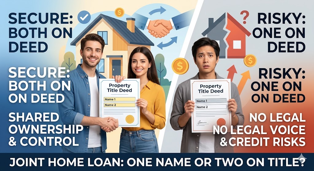 Joint Home Loans: Should the Property Title Have One Name or Two?